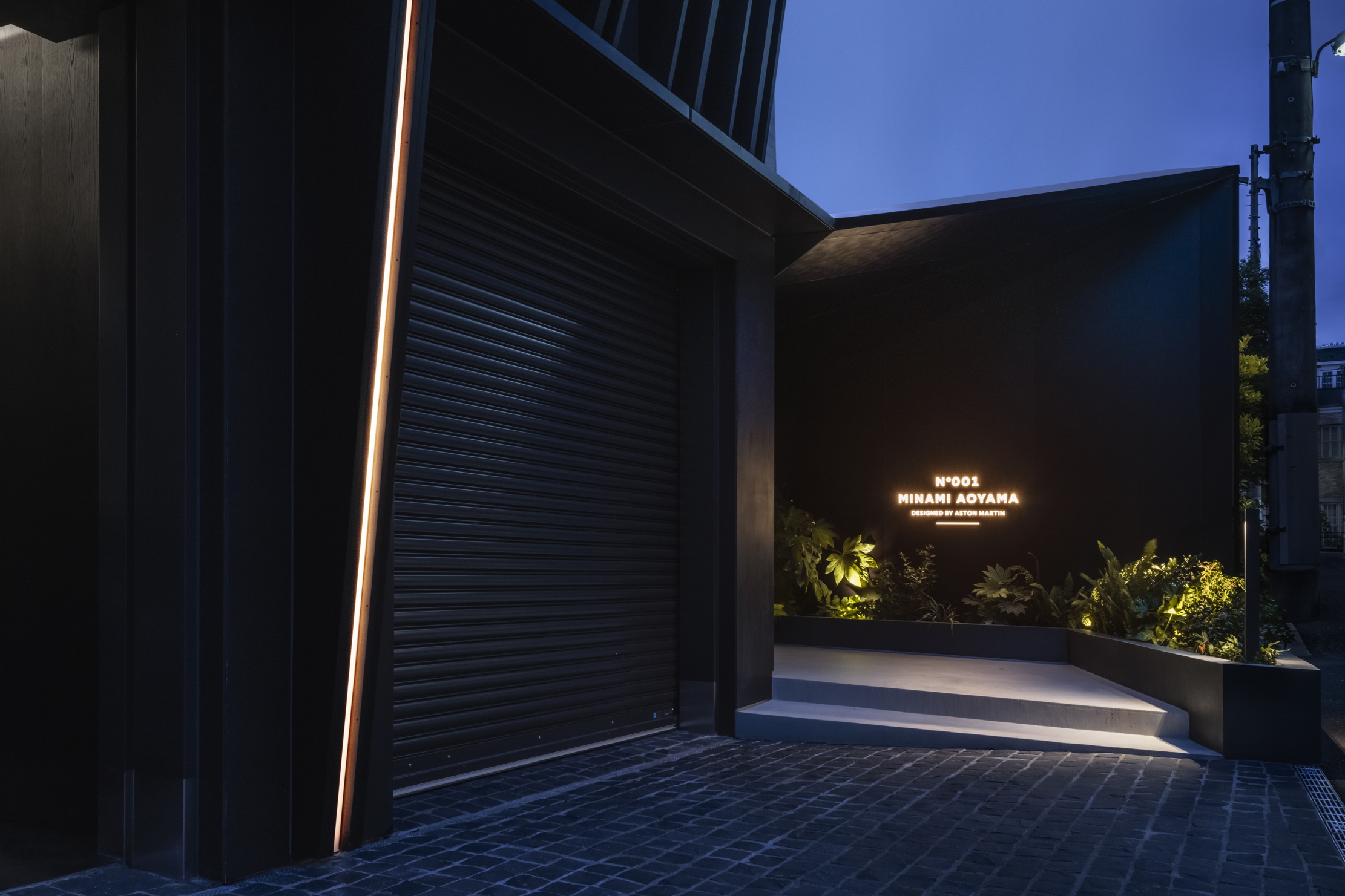 Images of the home in Tokyo designed by Aston Martin