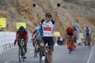 Edvald Boasson Hagen wins stage two of the 2016 Tour of oman