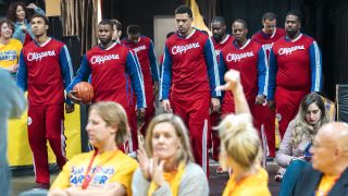 Clippers players entering a game on FX's Clipped