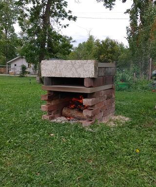 DIY simple pizza oven