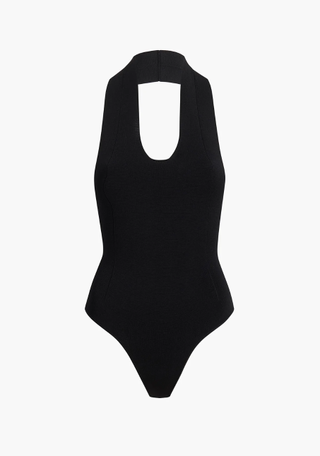 Khaite Toto Bodysuit in Black