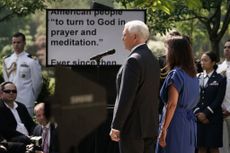 Mike Pence at National Day of Prayer event