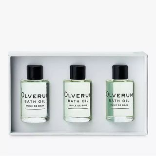 christmas beauty gift sets olverum bath oil trio