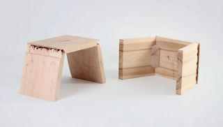 ‘Broken: Seatings’ is a product of Jalmari Laihinen’s love affair with wood and its possibilities.