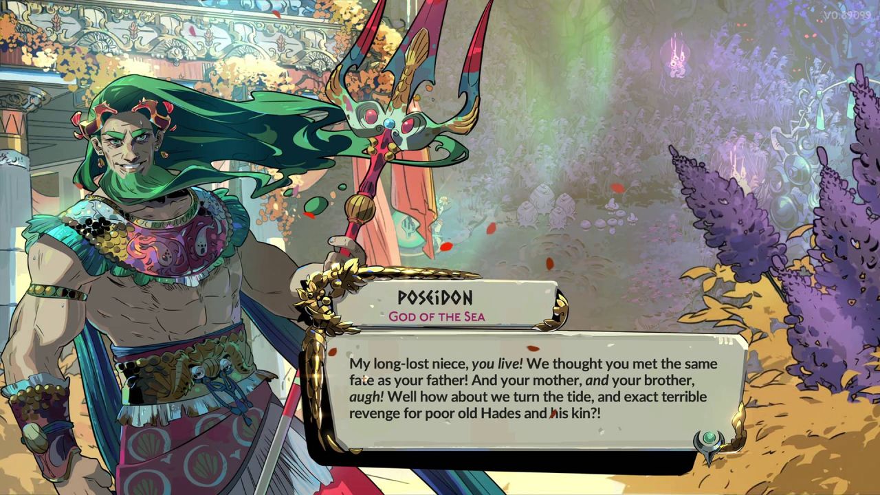 Hades 2 characters god Poseidon