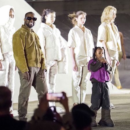 Kanye  North West on Stage