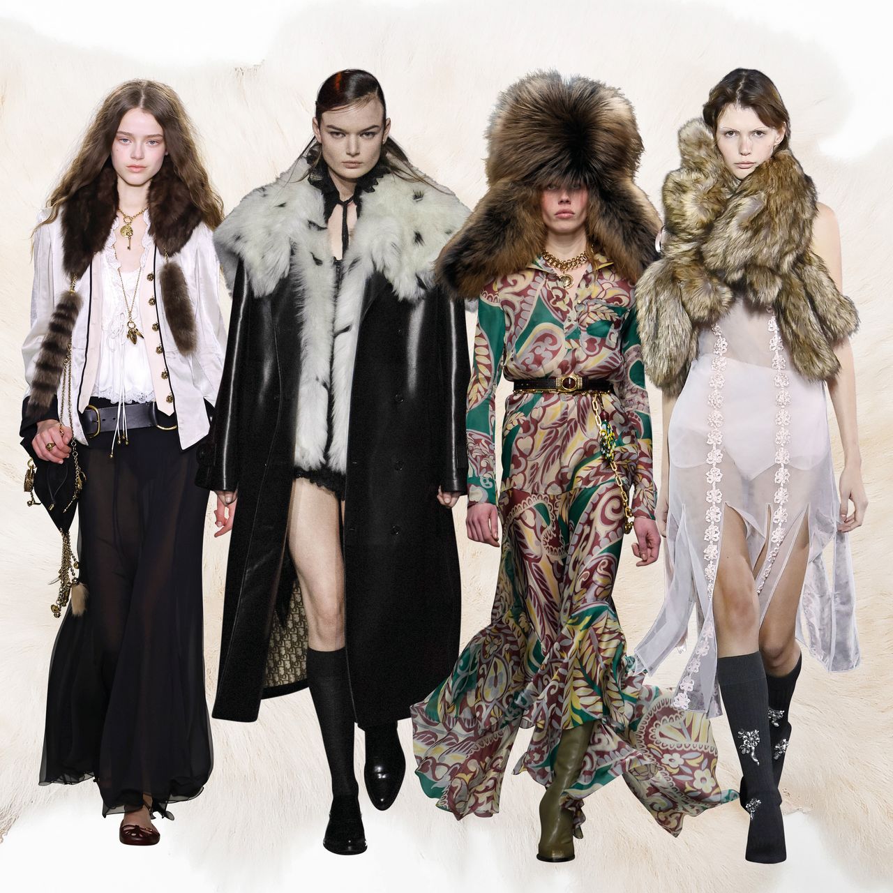 faux fur accessories