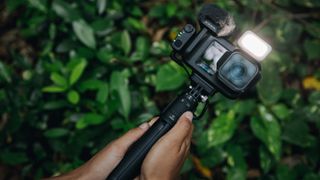 The GoPro Mission 1 Pro with accessories