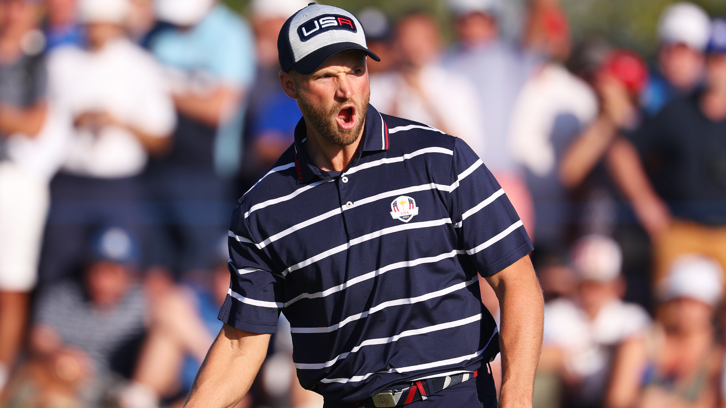 Wyndham Clark at the Ryder Cup
