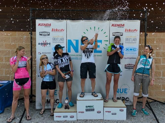 100 Mile Women&rsquo;s Open Podium