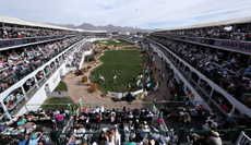 A general view of the 16th hole at the WM Phoenix Open