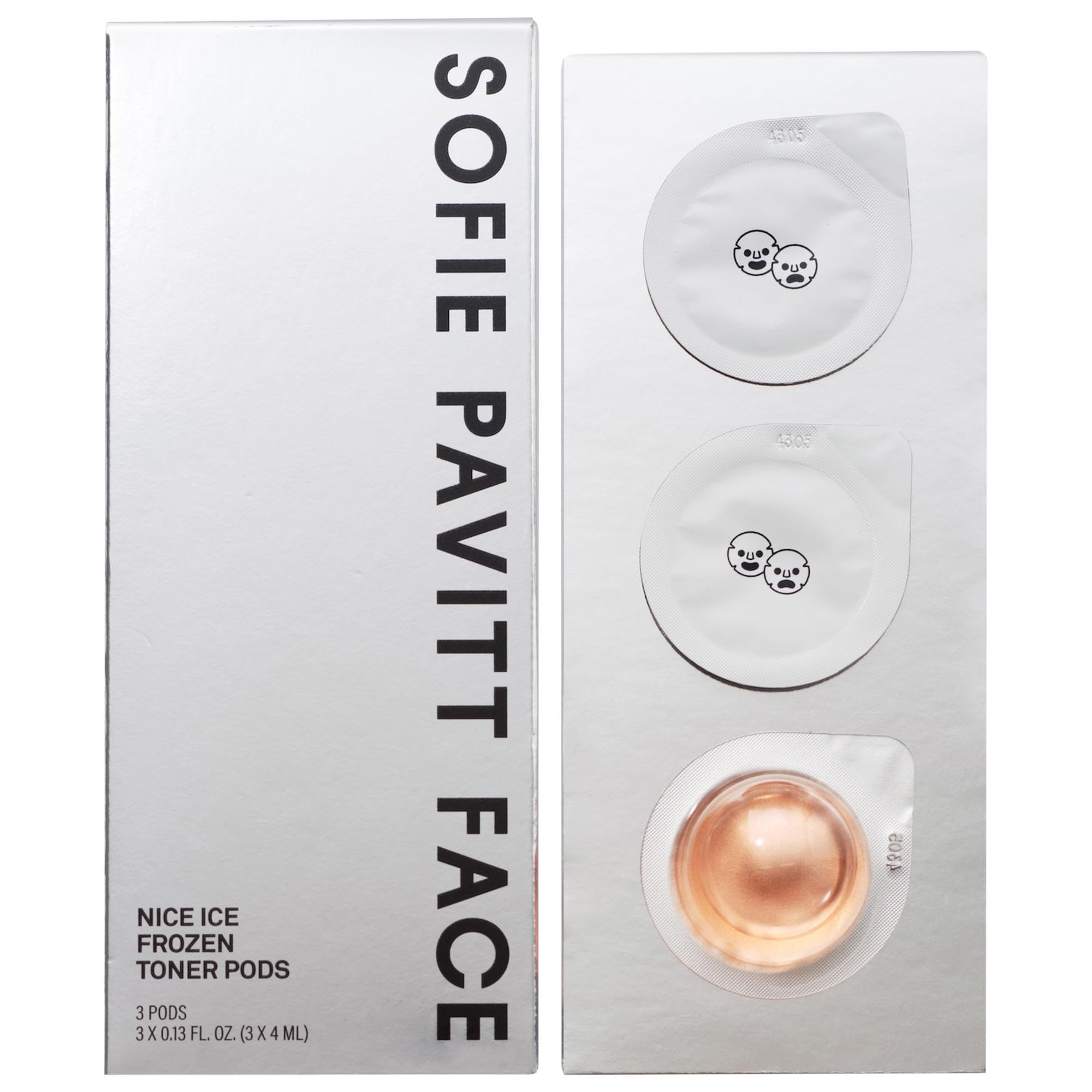 Nice Ice Frozen Rescue Treatment to Depuff and Calm Skin, Set of 3