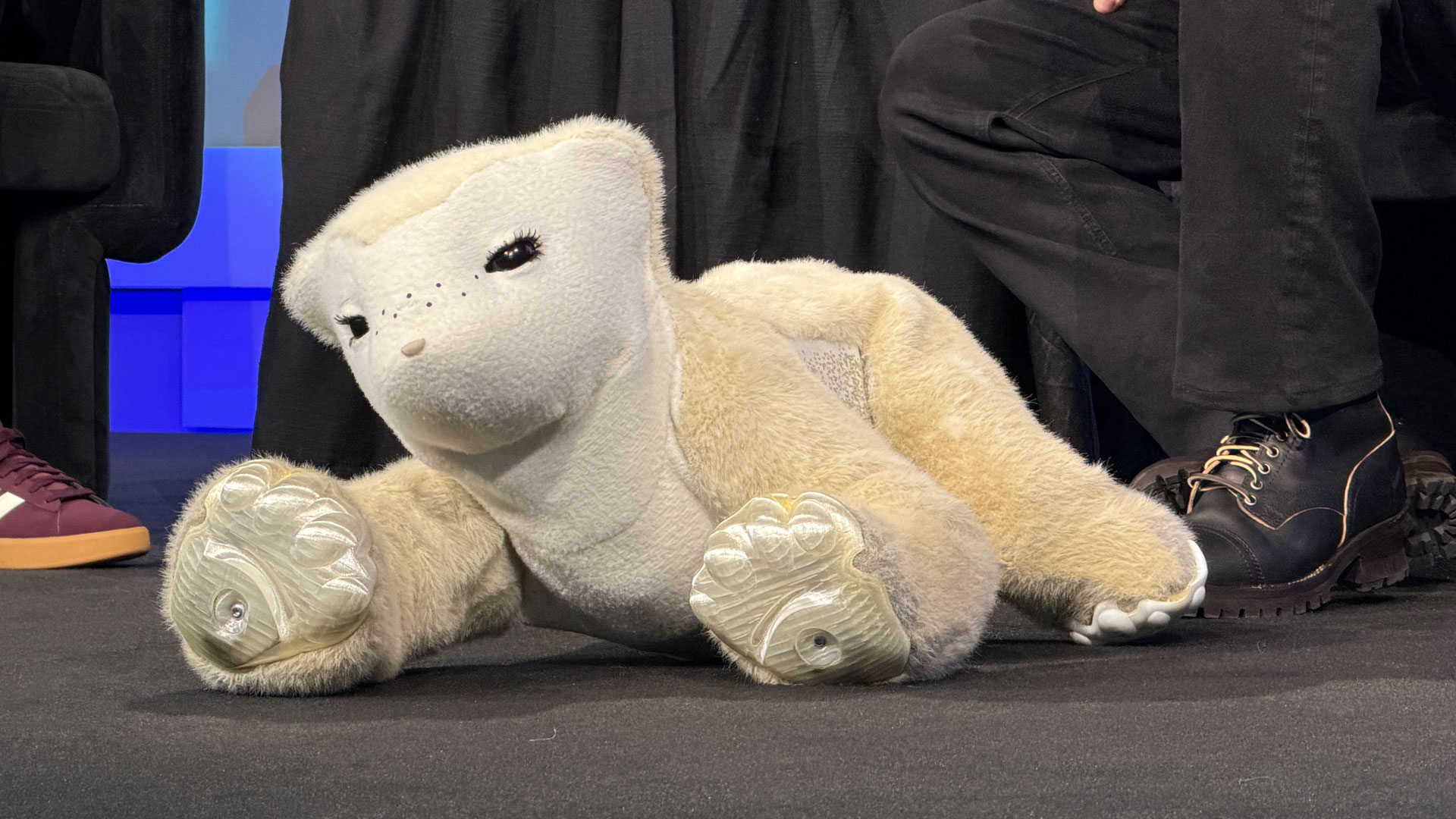 Daphne, the Familiar robot from Familiar Machines &amp; Magic. Introduced at the Wall Street Journal Future of Everything conference on May 4.