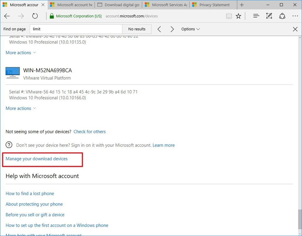 How to manage Windows Store authorizeddevice limits Windows Central