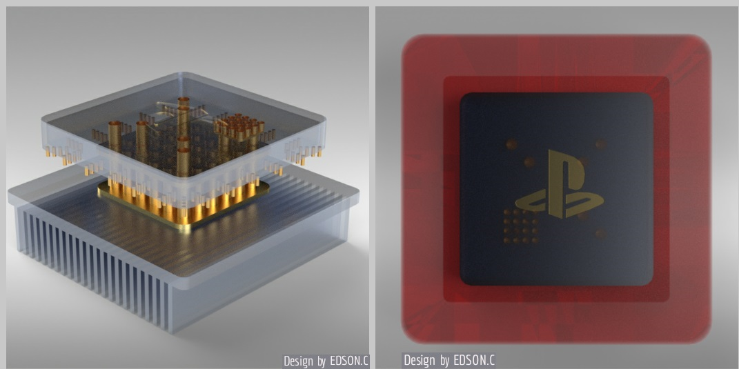 PS5 heatsink concept