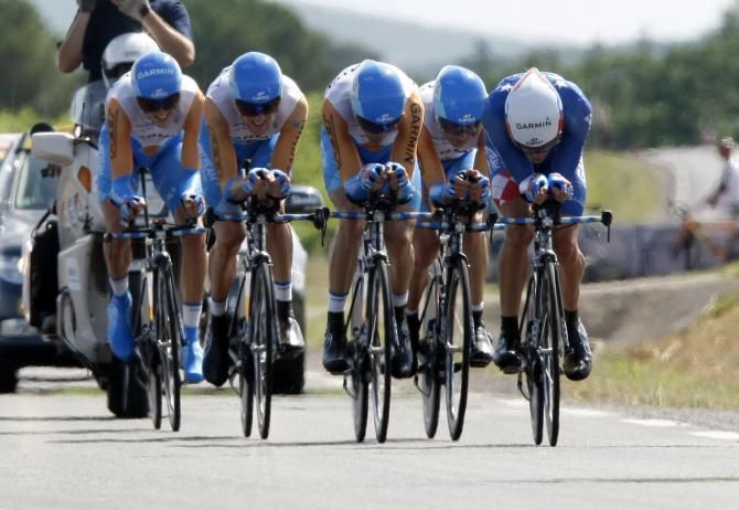 David Zabriskie leads the Garmin team to second in 2009