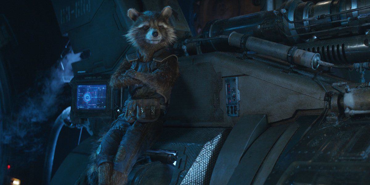 Rocket Raccoon in Avengers: Infinity War