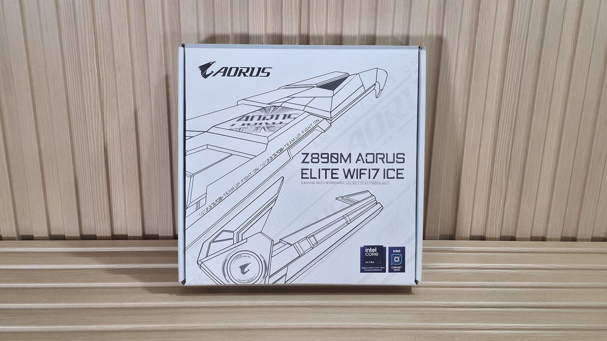 Gigabyte Z890M Aorus Elite Wifi7 Ice - Board images