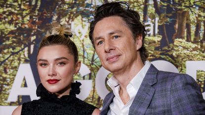 Florence Pugh and Zach Braff attend the &#039;A Good Person&#039; UK premiere