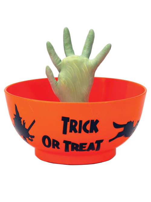 Sunstar Industries Animated Witch Hand Candy Bowl