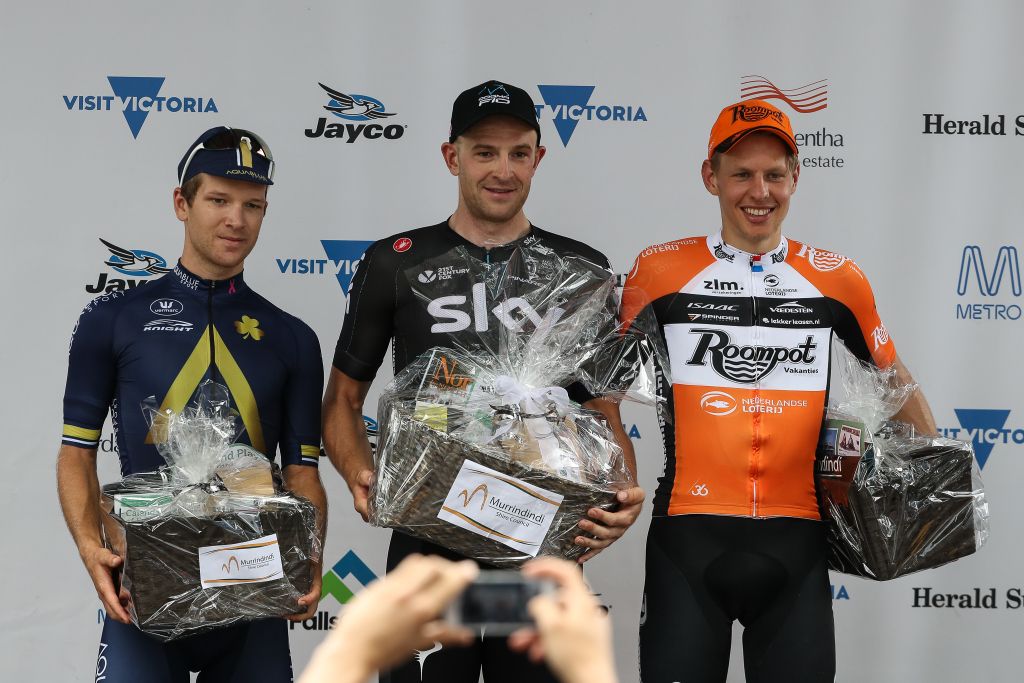 The top three from the stage