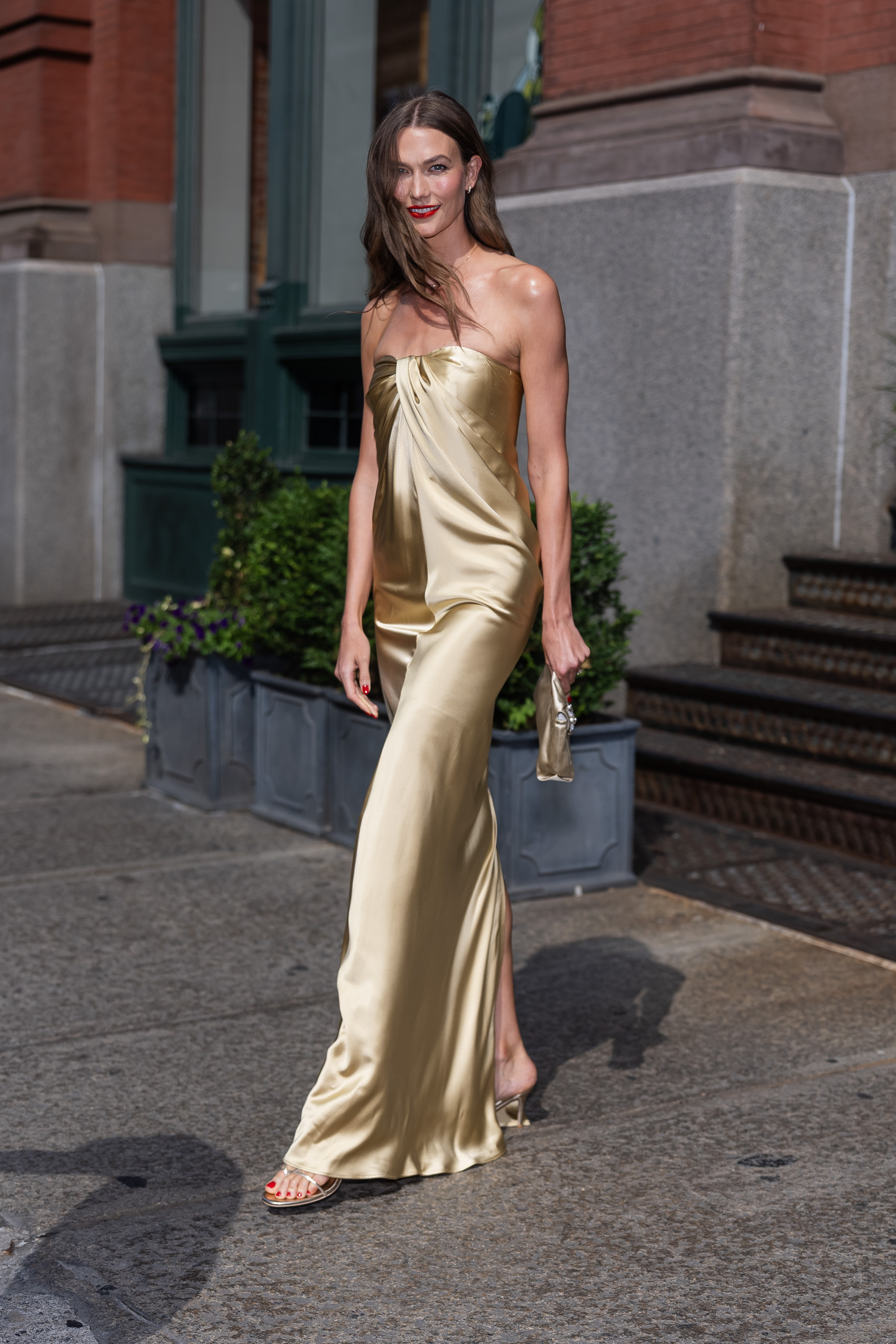 Karlie Kloss is seen in SoHo on July 03, 2026 in New York City.