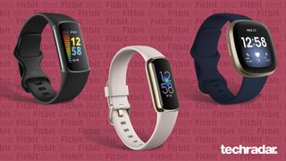 Three Fitbit devices