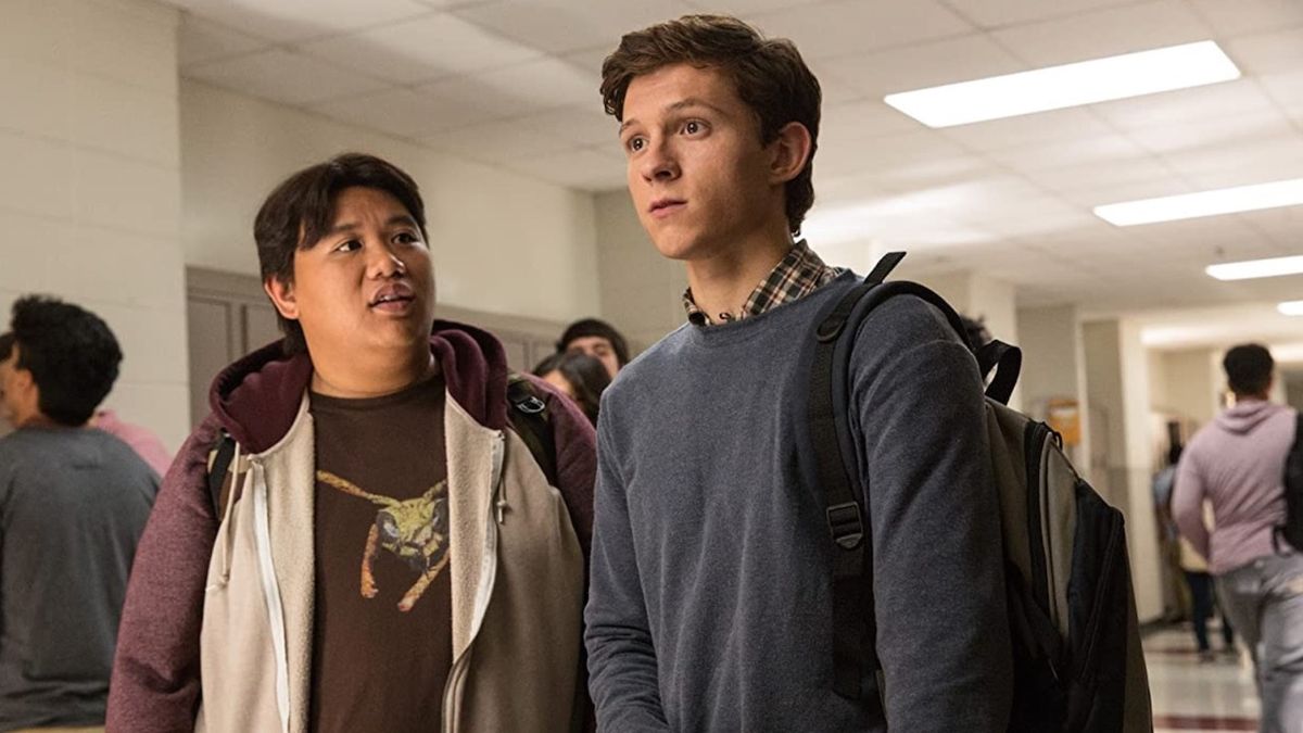 Jacob Batalon and Tom Holland in Spider-Man: Homecoming