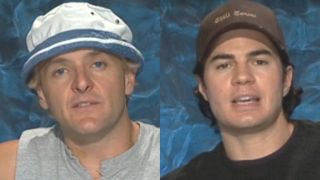 Mike Malin and Dr. Will Kirby split image in confessionals in Big Brother Season 7