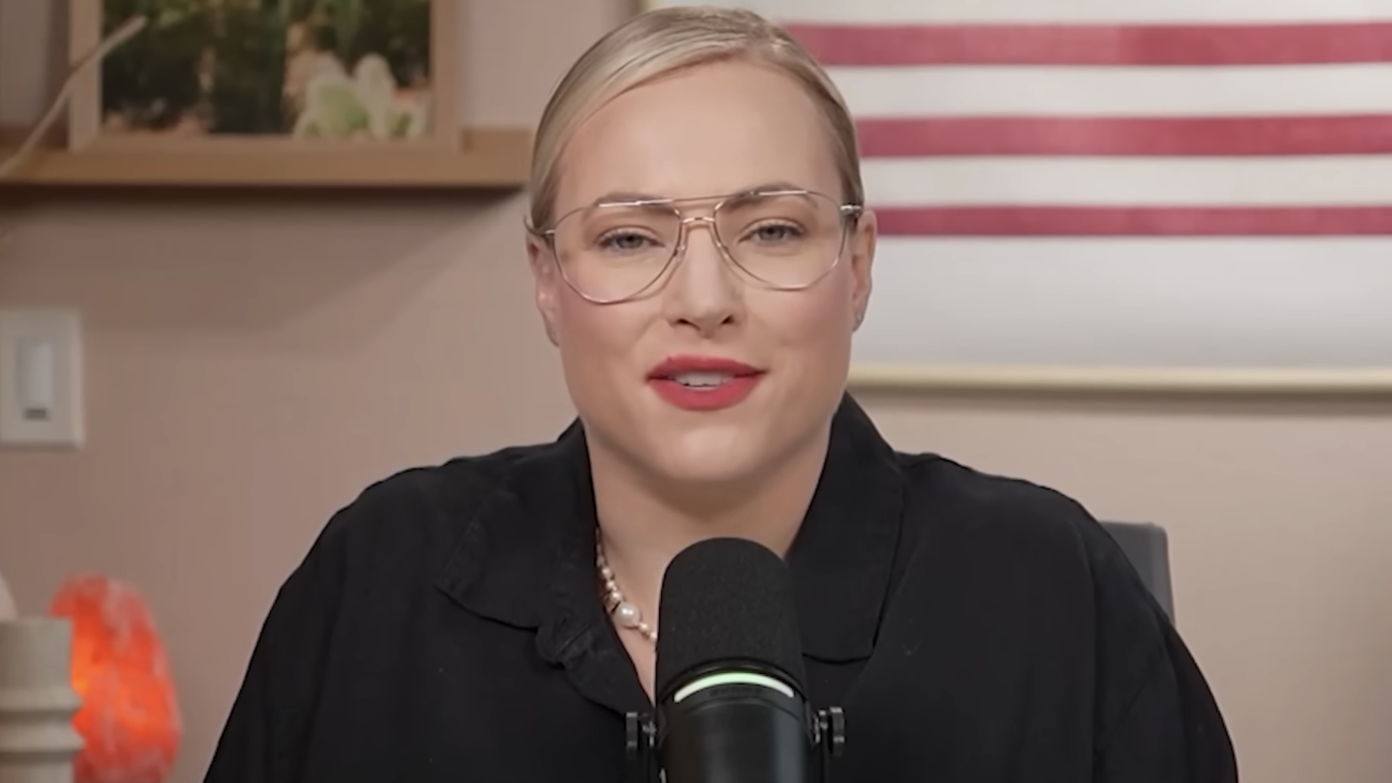 Meghan McCain introduces an interview on an episode of her Citizen McCain interview.