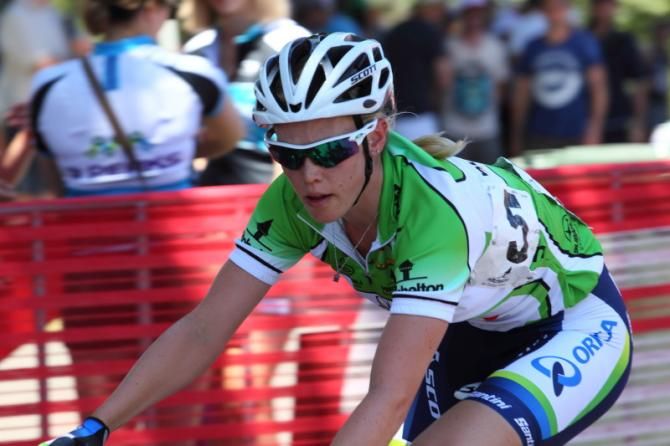 Sprint competition winner, Tiffany Cromwell (Orica - AIS)
