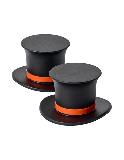 Top Hat Bottle Stoppers - Set of 2