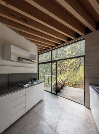 Forest retreat by Cadaval Sola-Morales in mexico