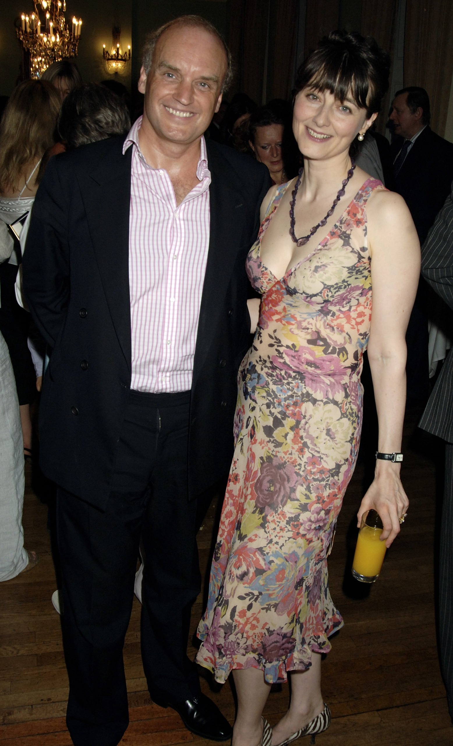 Nicholas Coleridge and wife Georgia