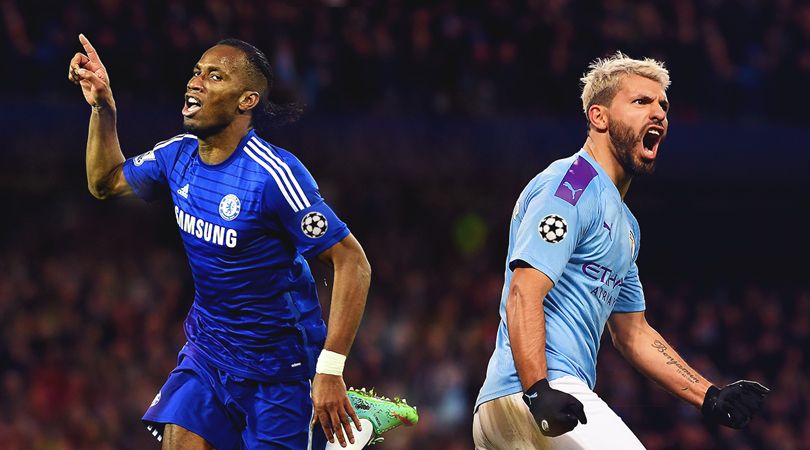 Drogba and Aguero