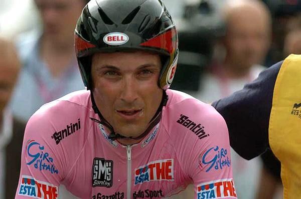 Ivan Basso (CSC) post-race