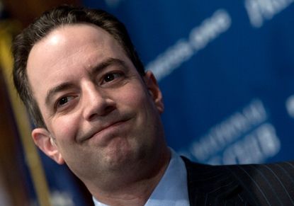 RNC Chairman says he is fine will all candidates- even Trump. 