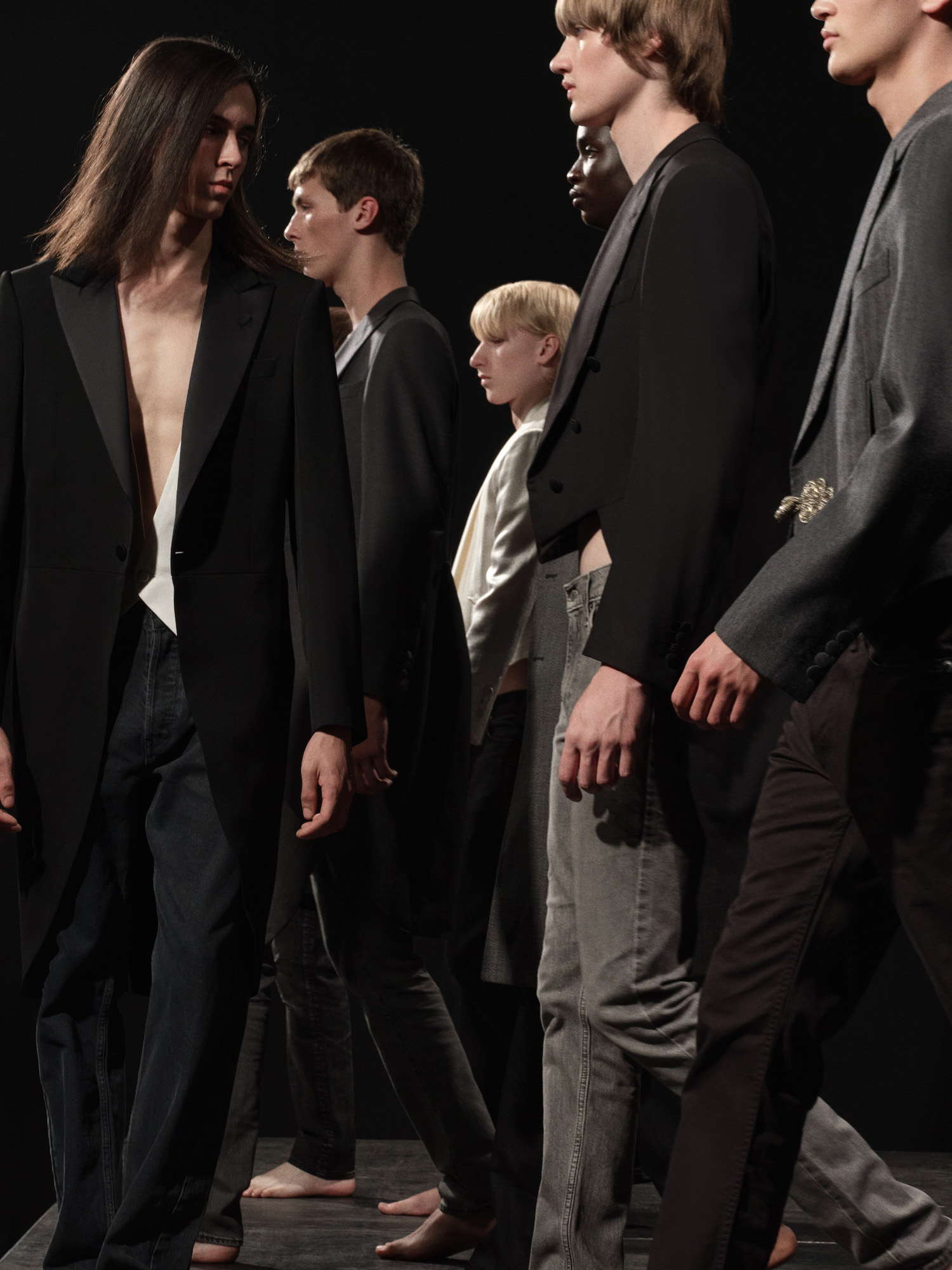 Menswear A/W 2026 formalwear trend in Wallpaper* Style Issue cover shoot