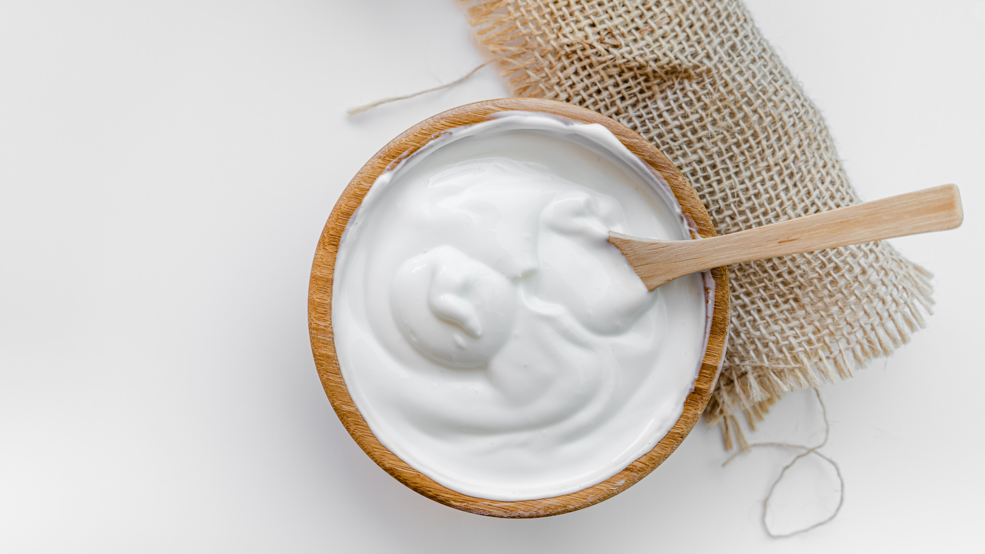 Bowl of yoghurt