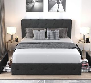 Allewie Queen Platform Bed Frame