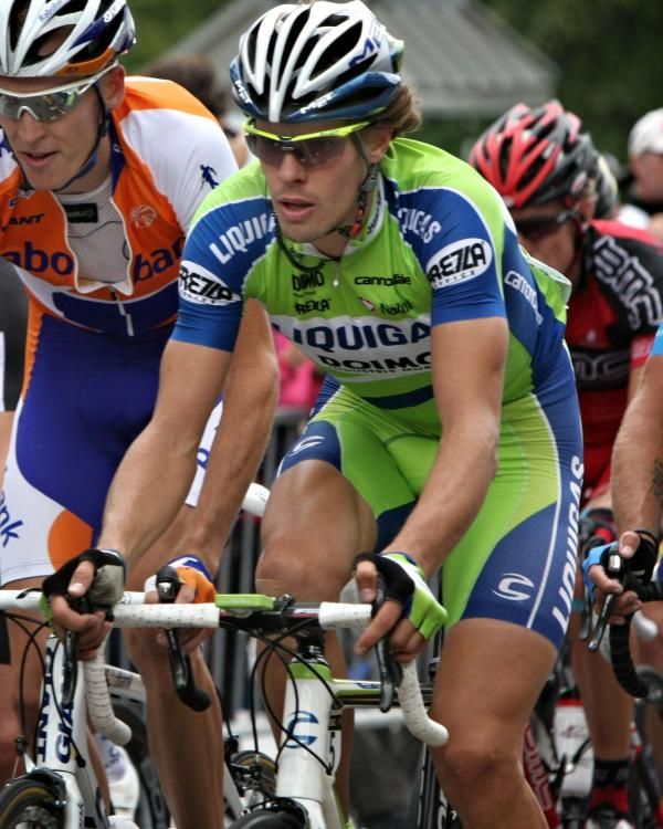 Daniel Oss (Liquigas-Doimo) at the GP Quebec