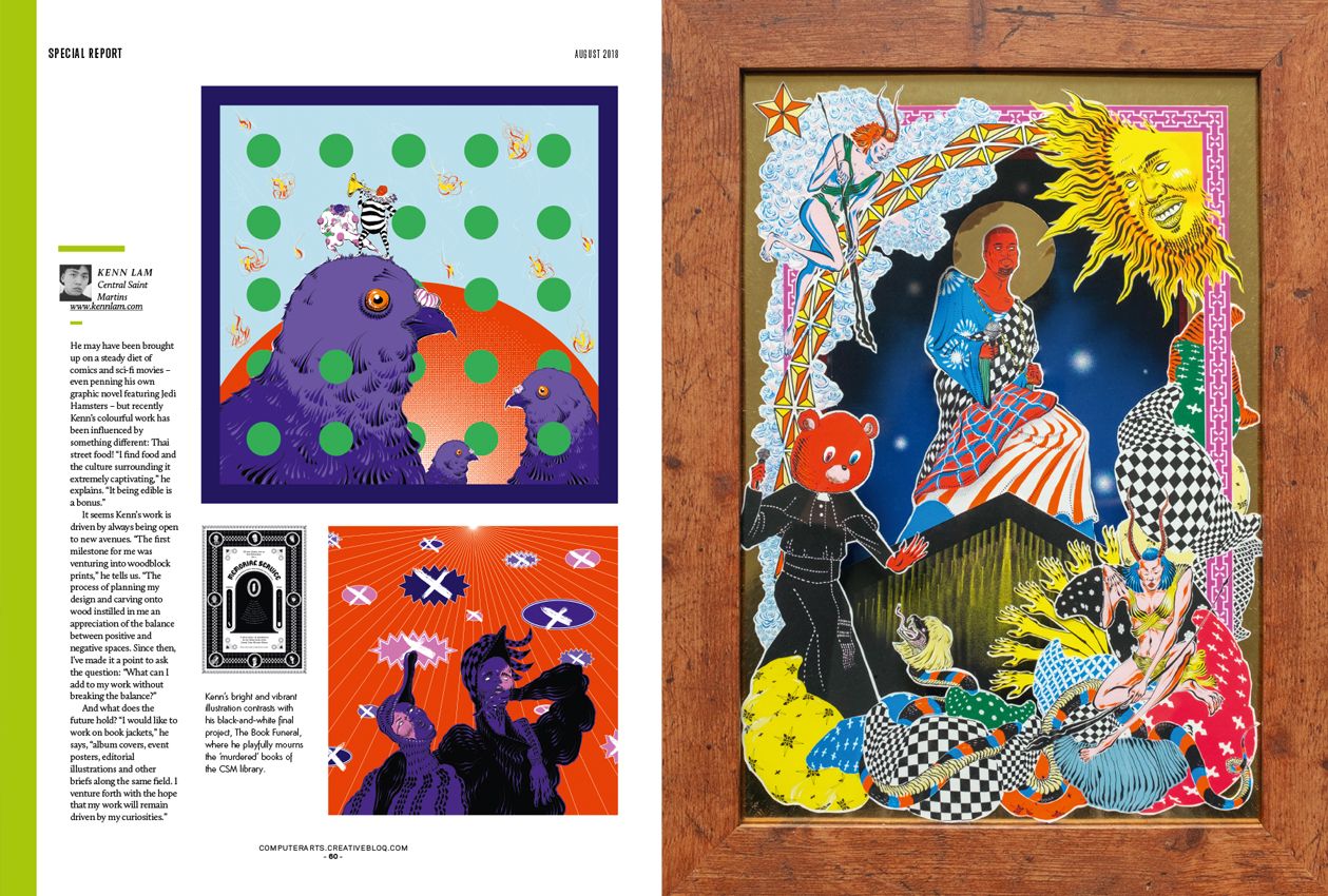 In our special report, we take uncover the top design graduates to look out for, including this work by Kenn Lam