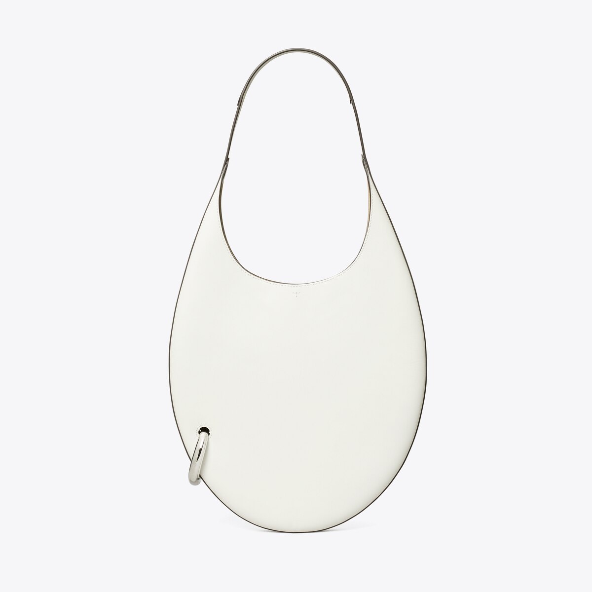 Pierced Handbag in White, Size Os
