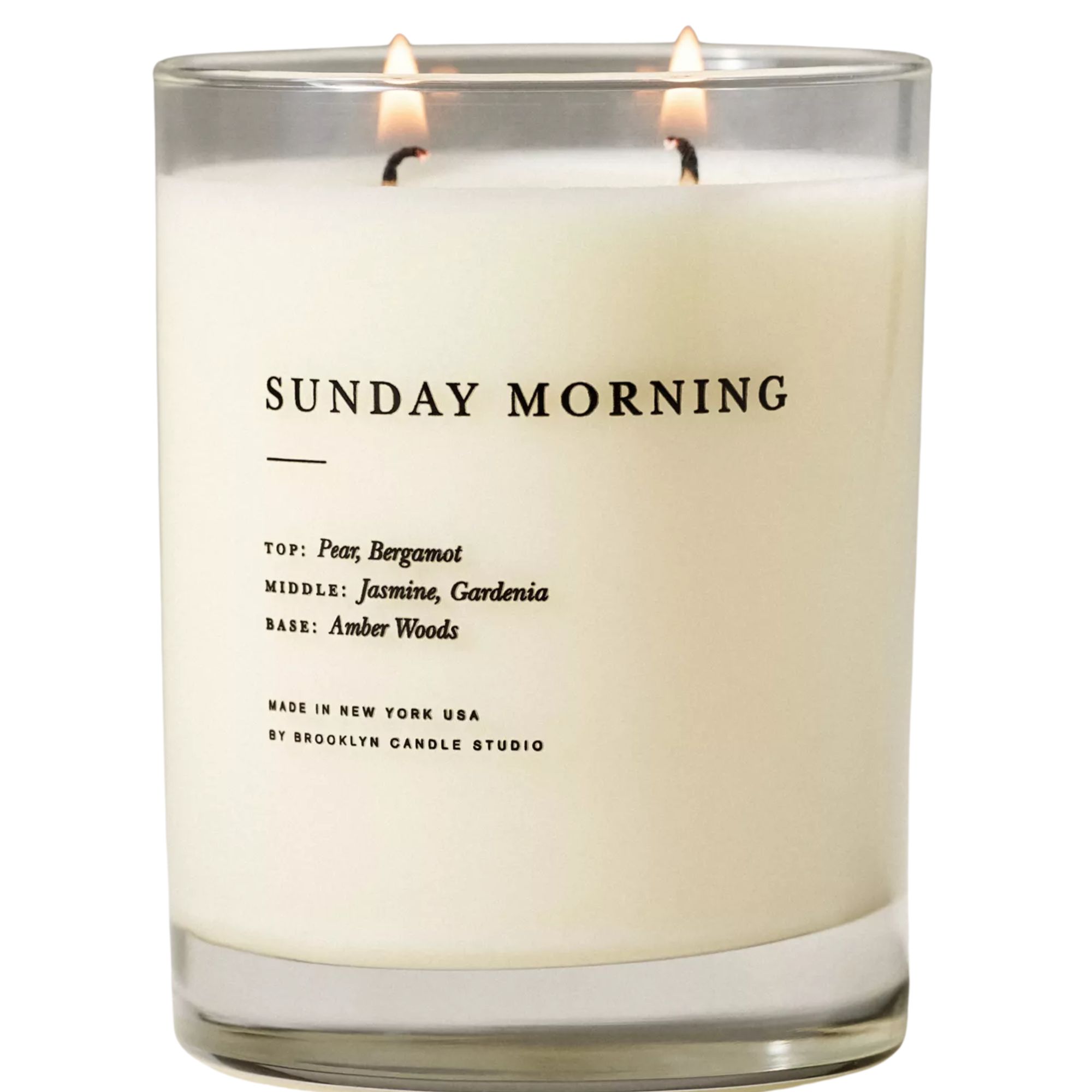 Sunday morning candle