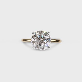 2.73ct Round Engagement Ring