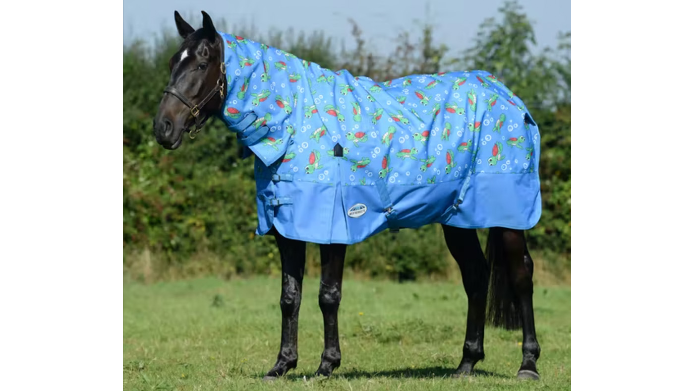 Weatherbeeta Turtle patterned horse rug