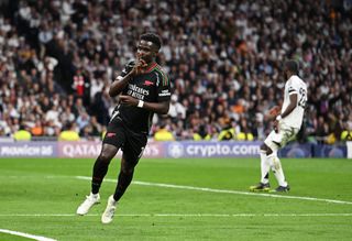 Arsenal star Bukayo Saka silences the Bernabeu