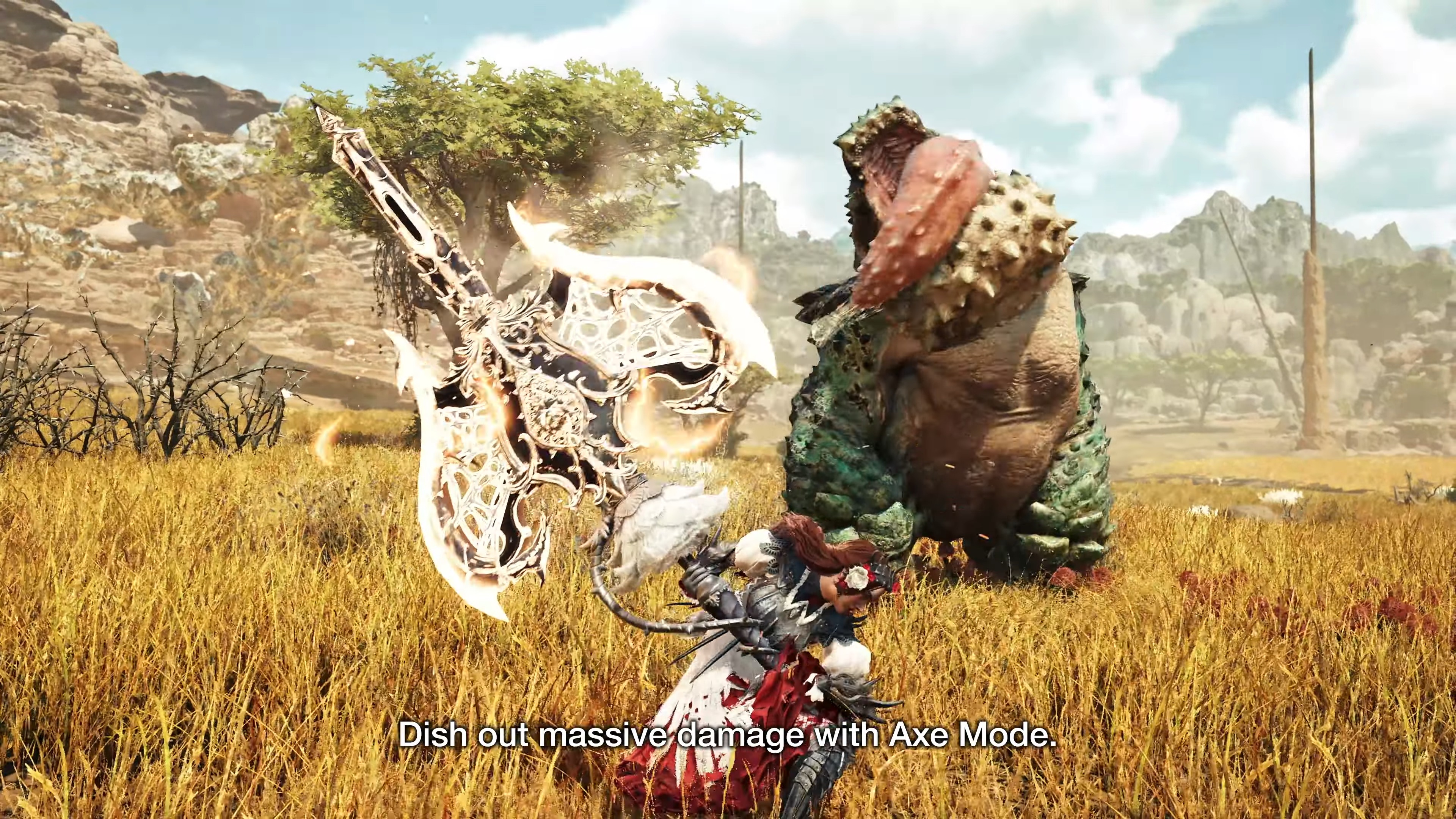 Monster Hunter Wilds gameplay trailer screenshot