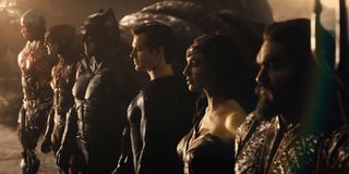 The cast of Zack Snyder's Justice League