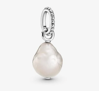 Pandora, Freshwater Cultured Baroque Pearl Pendant, $65